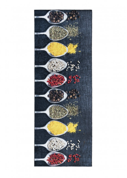 Covor de bucătărie cu mirodenii exotice colorate Lățime: 80 cm | Lungime: 200 cm