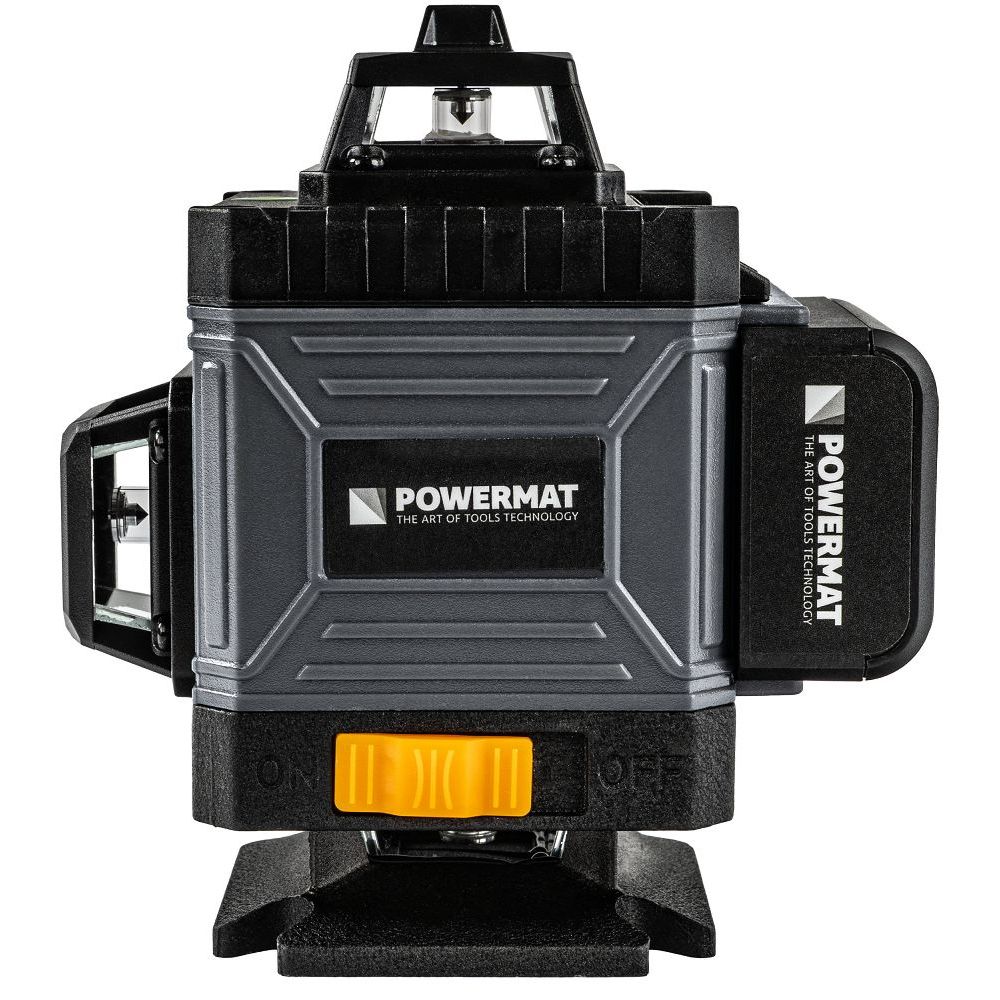 Krížový laser 4D 16 línií 360° zelený 40 m s puzdrom PM-PLK-4DM1