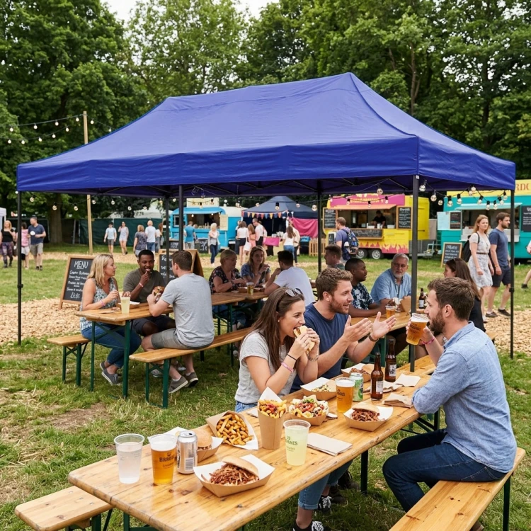 DomTextilu Samorozkladacípártystansostenamivrôznychfarbách3x6mmodrá71013_127195 modrá MULPAW-FGC-3X6_BLUE